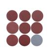 2-Inch Sanding Discs, 10-Piece, Grits 80–2000, Hook-and-Loop Sandpaper Set view 1