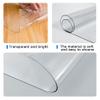 3 mm Clear PVC Tablecloth, Waterproof, 60 x 90 cm view 3