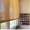 Outdoor Bamboo Roller Blind, Carbonized Bamboo, Light-Filtering, 60 x 100 cm view 3