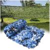 Blue-White Camouflage Net, 3 x 5 m (9.8 x 16.4 ft) view 1