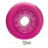 TGHY Inline Skate Replacement Wheels, 8-Pack, 72/76/80 mm, 83A, Pink view 2