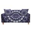 Highdi Bohemian Stretch Sofa Cover for 2-Seater Sofa, Purple view 1