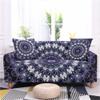 Highdi Bohemian Stretch Sofa Cover for 2-Seater Sofa, Purple view 2