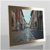 Orion Deluxe Poster Frame 90.2 x 67.2 cm, Antique Gold, Clear Acrylic Glass, White Backing view 1
