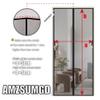 Magnetic Insect Screen Door, No-Drill Adhesive Mount, 85 x 215 cm, Black view 3