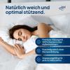 DormiGood Down Pillow 40x80 cm, Made in Germany, 3-Chamber Pillow, 2-Pack view 2