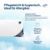 DormiGood Down Pillow 40x80 cm, Made in Germany, 3-Chamber Pillow, 2-Pack view 4