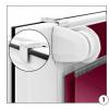 Double Roller Blind Without Drilling, 102 x 220 cm, Day & Night, Light-Filtering and Blackout view 4