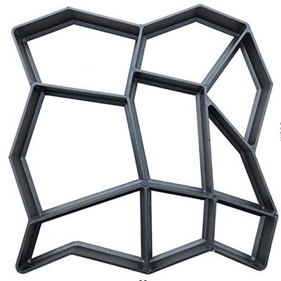 ZJCNHY Concrete Paver Mold, DIY Plastic Path Maker, 360 x 360 mm