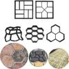 ZJCNHY Concrete Paver Mold, DIY Plastic Path Maker, 360 x 360 mm view 3