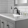 Delta Faucet 2532LF-BLTP Woodhurst Bath Faucet, Matte Black view 2