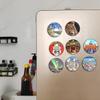 Germany Weimar Crystal Glass Refrigerator Magnet Souvenir view 4