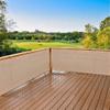 WUZMING Balcony Privacy Screen with Grommets, Wind and UV Protection, Beige, 60 x 250 cm view 2