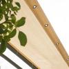 WUZMING Balcony Privacy Screen with Grommets, Wind and UV Protection, Beige, 60 x 250 cm view 4