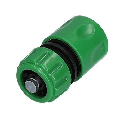 mumbi 1/2" Quick-Connect Hose Coupling with Water Stop