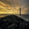 LHJOYSP Mystery Puzzle, Natural Beauty, Sea, Sunset, Lighthouse, 1000 Pieces, 75 x 50 cm view 1