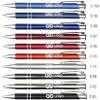 WPRO Cosima Ballpoint Pens, Set of 1,000, Black, Engravable Metal, Blue-Writing Refill view 2