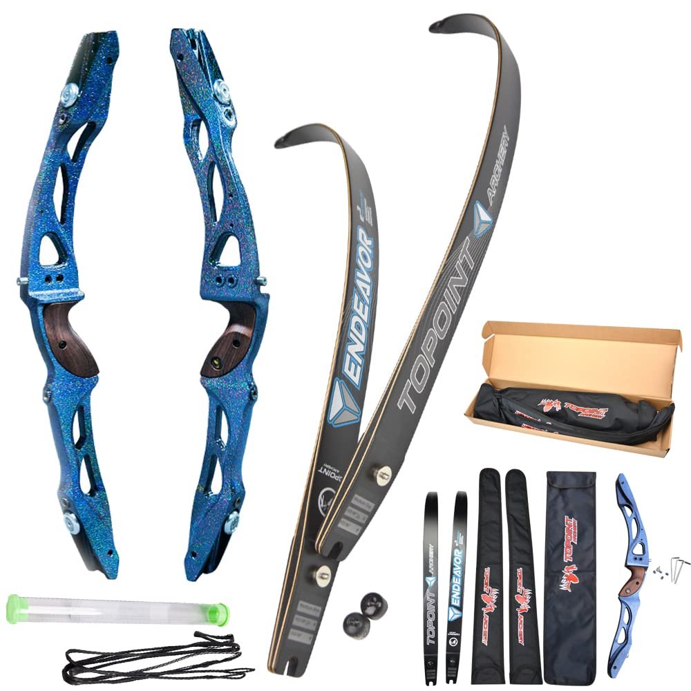 Wolfman 18–44 lb ILF Recurve Bow Set, Right-Handed, Spectra, 66 in/44 lb
