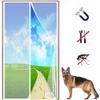 LZHBD Magnetic Insect Screen Door Curtain, 80 x 265 cm, White view 1