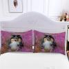 NYSMGS 200 x 200 cm Shetland Sheepdog Duvet Cover Set with 2 Pillowcases view 4