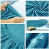 Stretch Headboard Cover 140/200/180, Dust-Resistant, Black/Blue/Beige/Gray (M, 220 cm) view 4