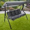 PATIO Luna/Kate Small Balcony Swing, 130 cm Seat, Cushions and Adjustable Canopy view 4