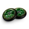SOKE Scooter Wheel Set, 2-Pack, 110 mm, ABEC 9, Green view 4