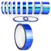 Oilslick Iridescent Transparent Decorative Pinstripes, Chameleon Effect, 20 mm, Blue view 1