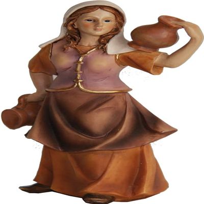 dekoprojekt Nativity Figurine: Maid with Pitcher on Shoulder