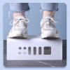 Liudan Rectangular Cable Management Box for Power Strips, Yellow view 3