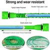 CLMCL 30 m/100 ft Expandable Garden Hose with 8-Function Spray Nozzle, Green view 3