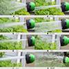 CLMCL 30 m/100 ft Expandable Garden Hose with 8-Function Spray Nozzle, Green view 4