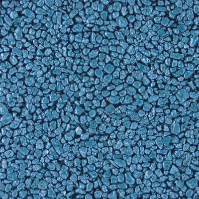 Terralith Metallic Stone Carpet Complete Set for 1 m², Fine 2–4 mm, Blue Outdoor