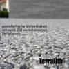 Terralith Metallic Stone Carpet Complete Set for 1 m², Fine 2–4 mm, Blue Outdoor view 4