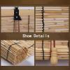Natural Reed Curtain Roller Shade, Sun Screen & Privacy Blind, 80 x 105 cm view 3