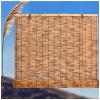 Carbonized Reed Curtain Privacy Screen, 55.1 x 82.7 in view 1