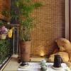Carbonized Reed Curtain Privacy Screen, 55.1 x 82.7 in view 4