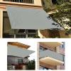 KOUDU Waterproof Rectangular Shade Sail, 2.5 x 3.5 m, Light Gray, 98% UV Protection view 1