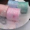 DUPU 6 cm × 25 Yards Shiny Tulle Roll Ribbon for DIY Bows, Wedding Decor, Parties and Baby Showers view 4
