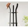 Modern Freestanding Coat Rack, Black view 3