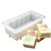 Flexible Rectangular Silicone Soap Mold, 1 L view 1