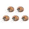 sourcing map 5 Pcs Toroidal Inductor Copper Coils, 1 mH 10 A view 1