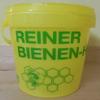 5 x 1 kg Yellow Honey Buckets with Lids and Printing, 12.5 cm H, Top 10.5 cm / Bottom 9 cm (3.96/ea.) view 1