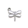 Aeromdale Enamel Charms, 10 Pieces, Glittering Dragonfly Shape, Pendants for Bracelets, Necklaces and Jewelry, DIY Accessory, 12 x 11 mm, C, 1 Set view 3