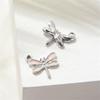 Aeromdale Enamel Charms, 10 Pieces, Glittering Dragonfly Shape, Pendants for Bracelets, Necklaces and Jewelry, DIY Accessory, 12 x 11 mm, C, 1 Set view 4