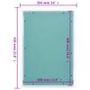 vidaXL Access Panel with Aluminum Frame and Drywall Insert, 300 x 600 mm view 4