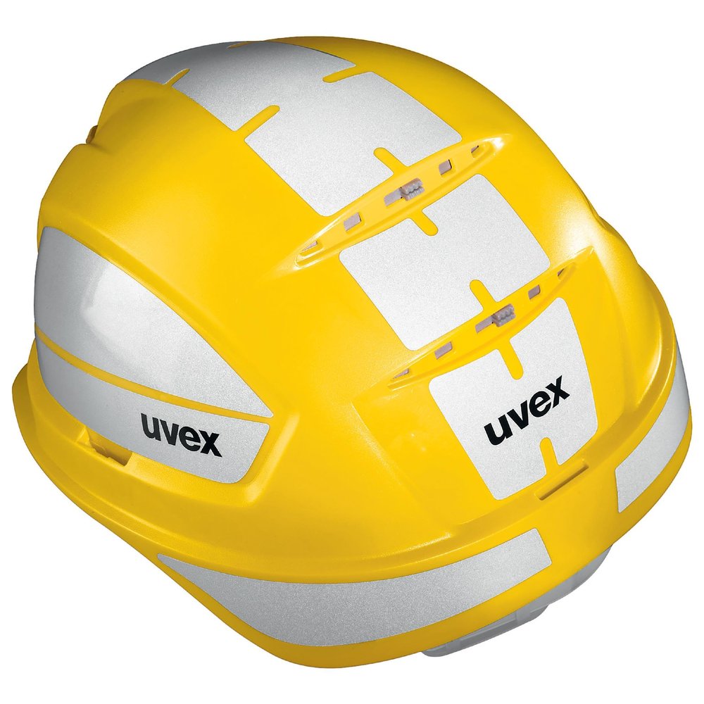 Uvex pheos B-WR Safety Helmet 9772138, Yellow, Ventilated, 25-Pack