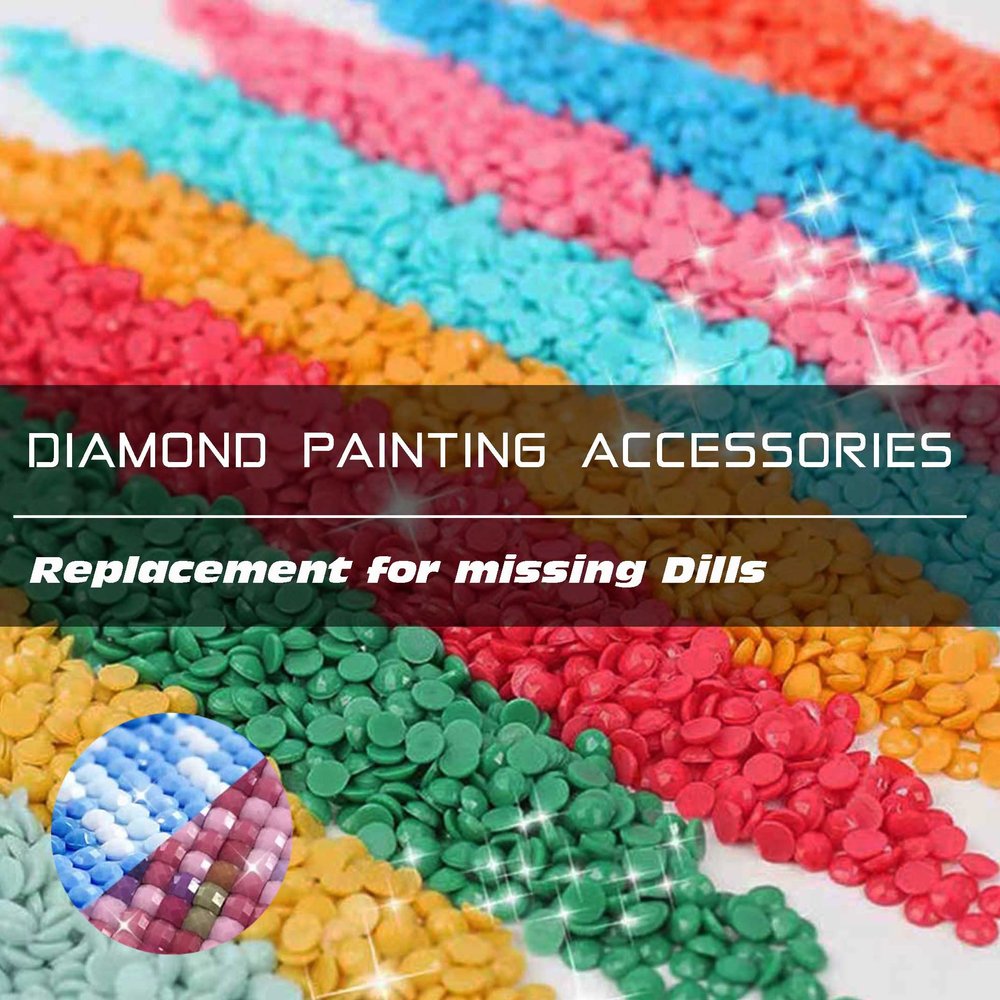 Carsilers Diamond Painting Drills, Color 725, Square, 3,500 Pieces