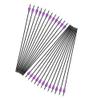 wolfman 32-Inch Carbon Arrows, Spine 500, for Recurve and Compound Bows, 6 Arrows + 1 Quiver, Purple view 2