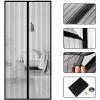 Magnetic Screen Door, Self-Closing, Gray, 155 x 225 cm view 2